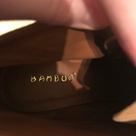 BAMBOO brown booties - Picture 4 of 5